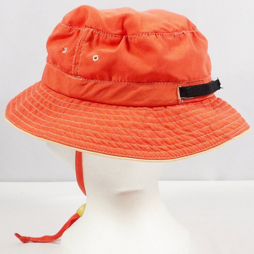 Panama Jack Unisex Kids Orange Coral Color Bucket Hat Size 4 - 6X - Picture 6 of 9